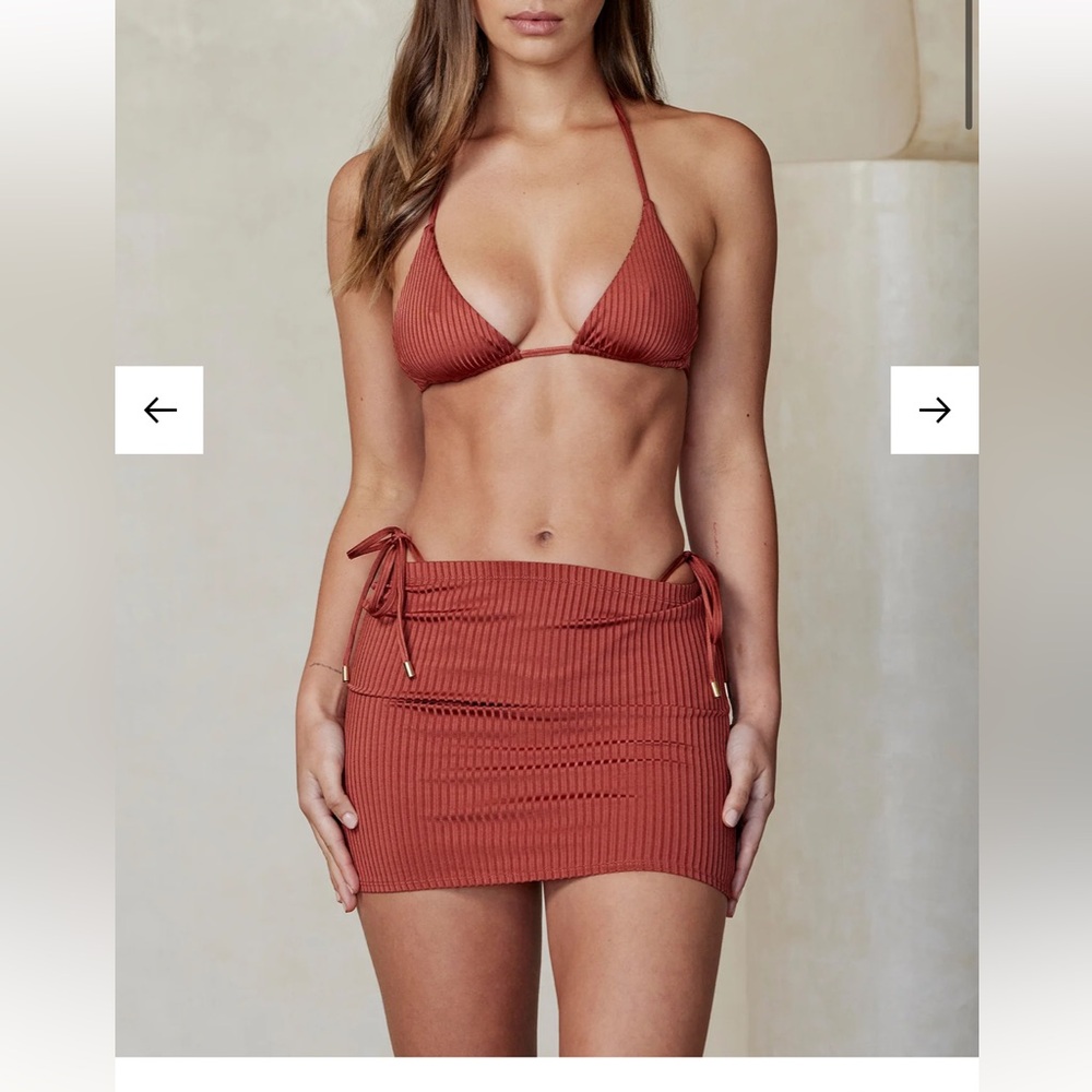Cayman Skirt Monday Swimwear copper NWT